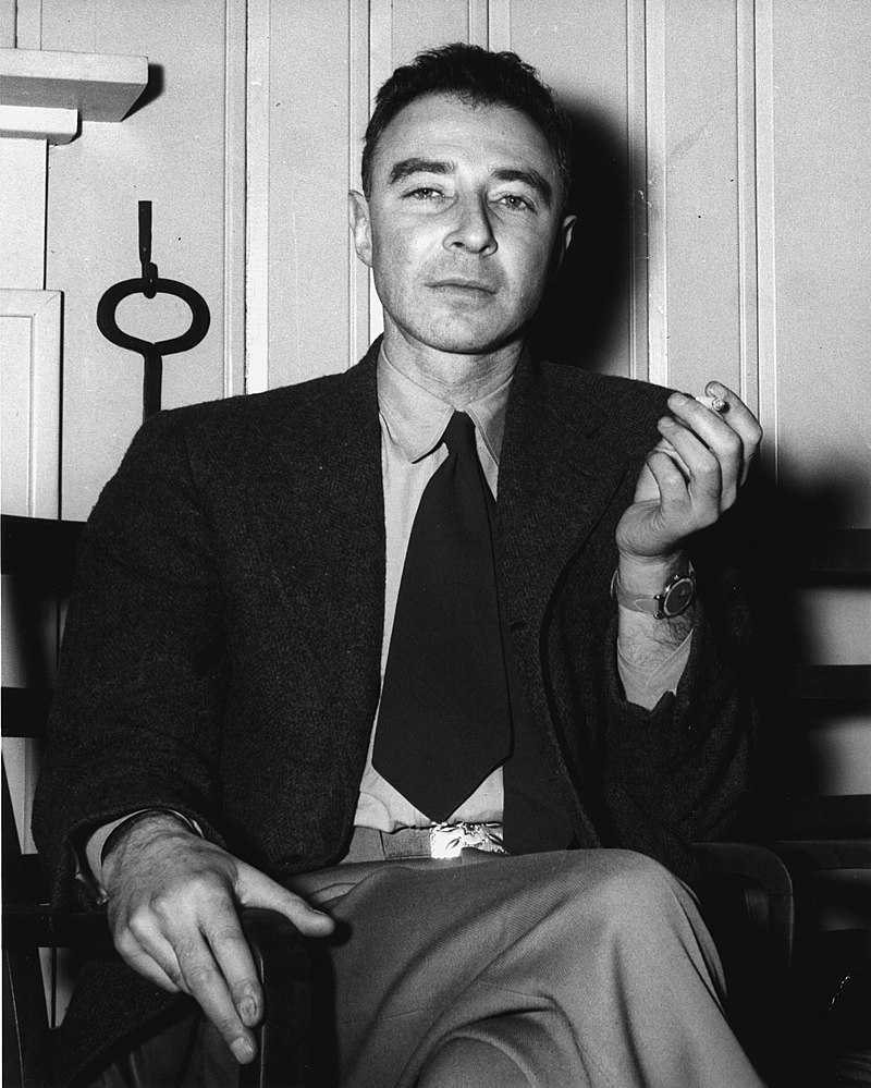 J. Robert Oppenheimer with Kai Bird
